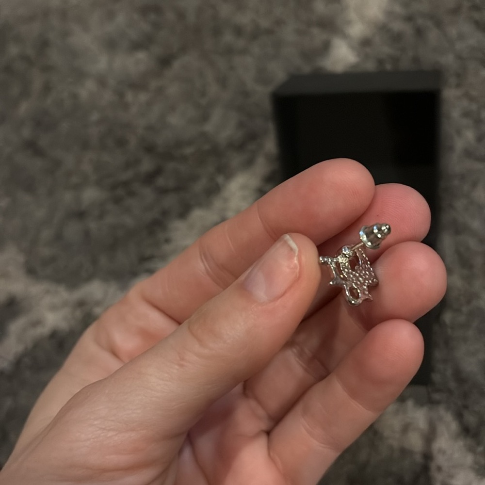 Authentic Dior Rhinestone Earrings - Picture 7 of 7